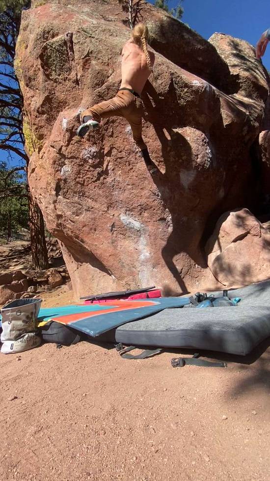Just Right v7, Flagstaff Mountain, CO - Beta Video from thedropknee