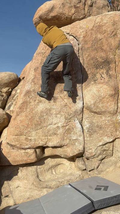 Trout Chow v0, Joshua Tree - Beta Video from climberguygus