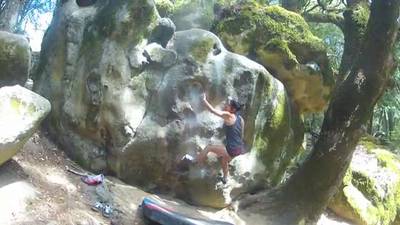 Hueco Wall v5, Castle Rock State Park - Beta Video from seanmorris