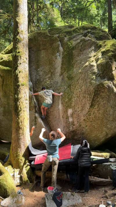 Is It Pure? v2, Squamish - Beta Video from austinclimbsweird