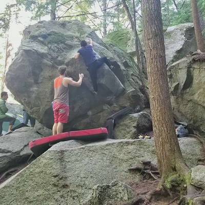 Tim's Sloper Problem v5, Squamish - Beta Video from Mpollmeier
