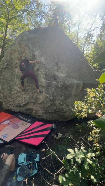 Green Face Sit v4, Little Cottonwood Canyon - Beta Video from bizopie