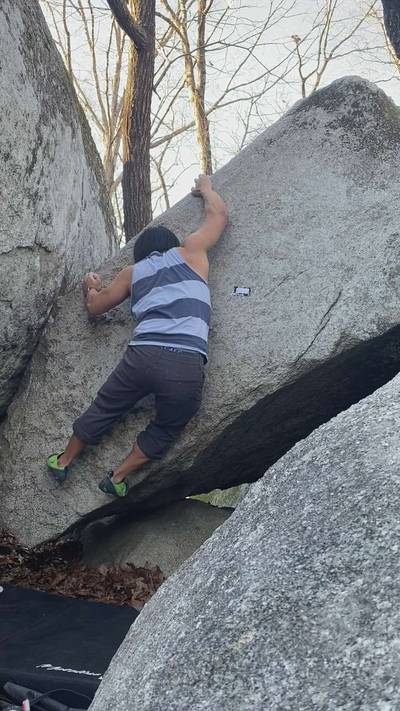 Mikey Can Climb V1! v1, Boat Rock - Beta Video from Tony2Timer