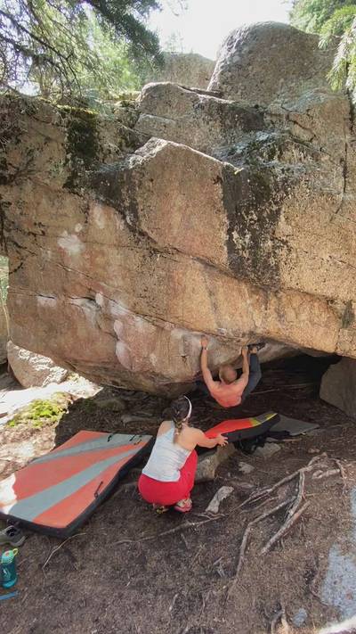 Free Basin Mid Start v8, Rocky Mountain National Park - Beta Video from Austin