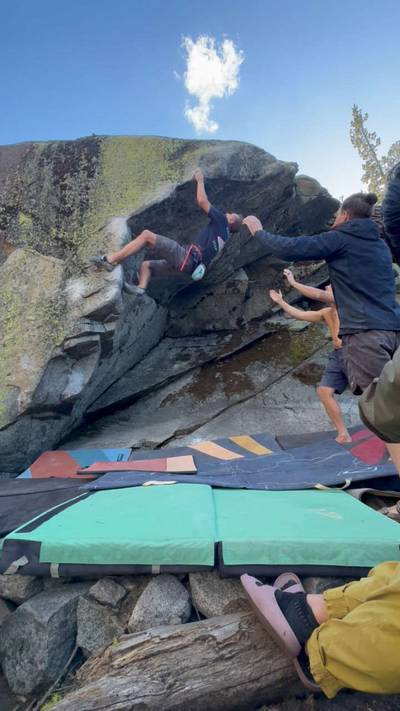 Campfire Arete v6, Lake Tahoe - Beta Video from johnnyrockit