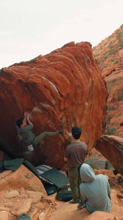 Drop the Transmission v4, Red Rock - Beta Video from rickyslclimbs
