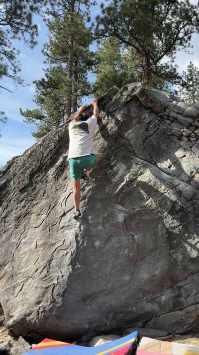 Fat Tire v6, Lake Tahoe - Beta Video from austinclimbsweird