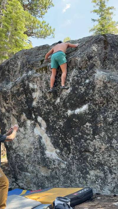 Bacchanalia v8, Lake Tahoe - Beta Video from austinclimbsweird