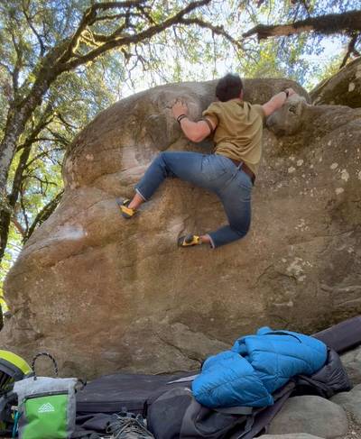 Beak Traverse v3, Castle Rock State Park - Beta Video from kabuse8