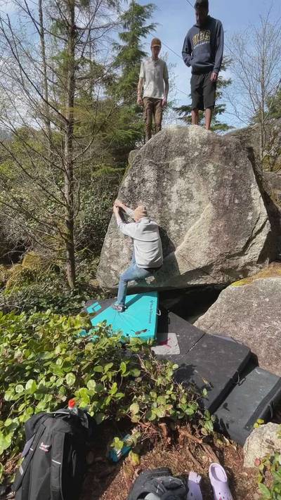 Butterfly Collar v2, Squamish - Beta Video from mattfischerclimbs