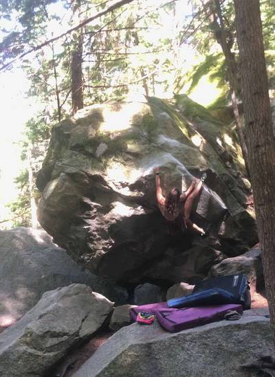 Tim's Sloper Problem v5, Squamish - Beta Video from rachelhermansen
