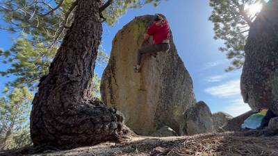 Blue Pot v4, Lake Tahoe - Beta Video from AndrewSpiars