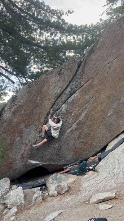 Left Gold Crack Sit v7, Tramway - Beta Video from Pebble_Ascender