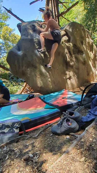Mr. Clean v4, Castle Rock State Park - Beta Video from Cheycheystirfry