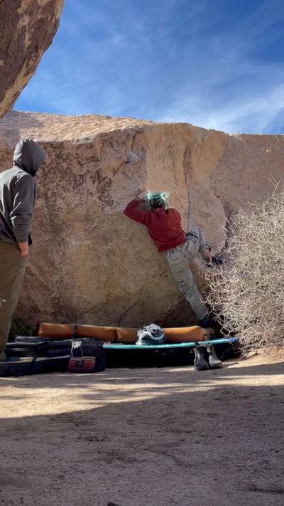Obvious Gem v5, Joshua Tree - Beta Video from CRUXandbeta
