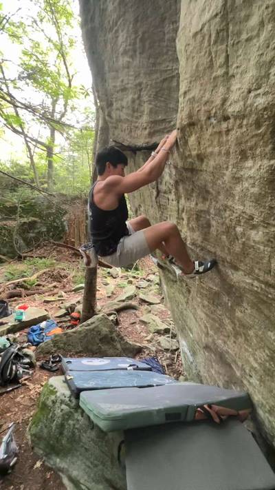 Above the Coffin v8, Coopers Rock - Beta Video from _thechanimal_