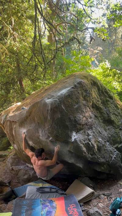 Cedar Project v10, Carver - Beta Video from Boulderman_Climbs