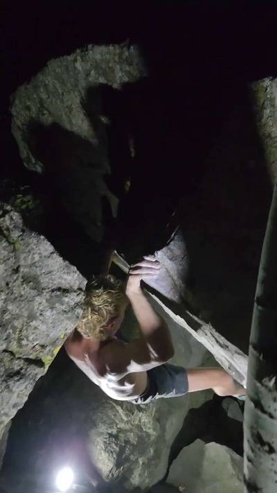 Year of the Lamb Cave Start v10, Little Cottonwood Canyon - Beta Video from Cole.Hockema