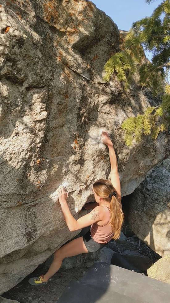 Fat Lip v3, Little Cottonwood Canyon - Beta Video from CathyG