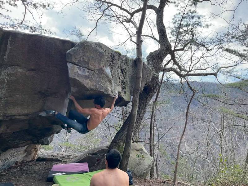 Geometric Equation Stand v5, New River Gorge - Beta Video from ian.climbs