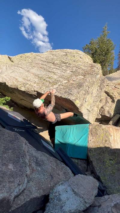 Party Pooper v4, Little Cottonwood Canyon - Beta Video from KneebarEnthusiast