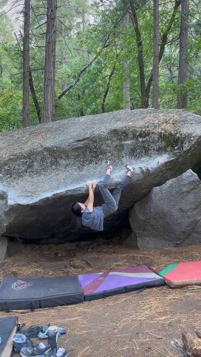 Kevin's Traverse v0, Yosemite Valley - Beta Video from lisalisa