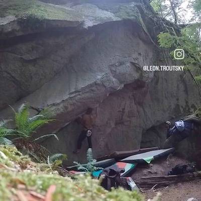 End of My Rope v11, Squamish - Beta Video from leon.troutsky