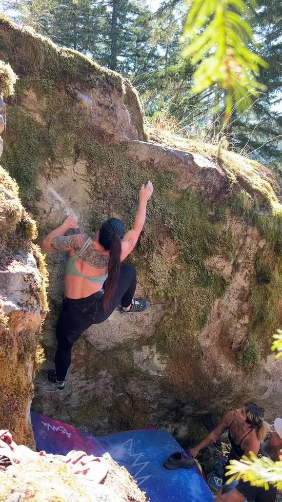 The Hurt Locker v7, Squamish - Beta Video from mountainmarie