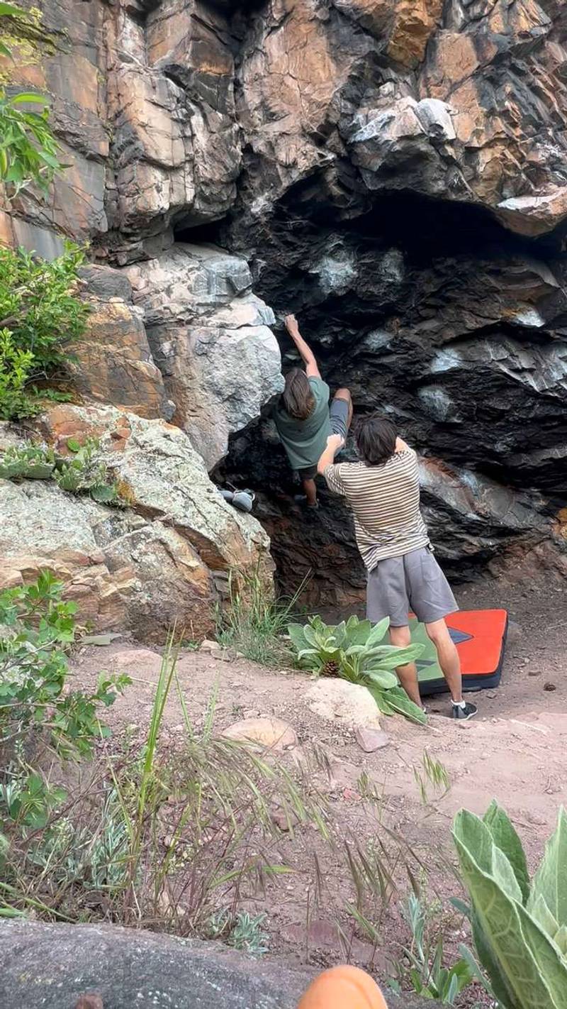 Hobo Far Left v7, Flagstaff Mountain, CO - Beta Video from Chris_Ol