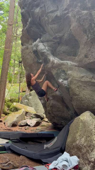 Zero-Zero v10, Squamish - Beta Video from CarrieCooperDPT