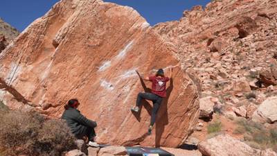 Sorange Traverse v3, Red Rock - Beta Video from breakingbeta