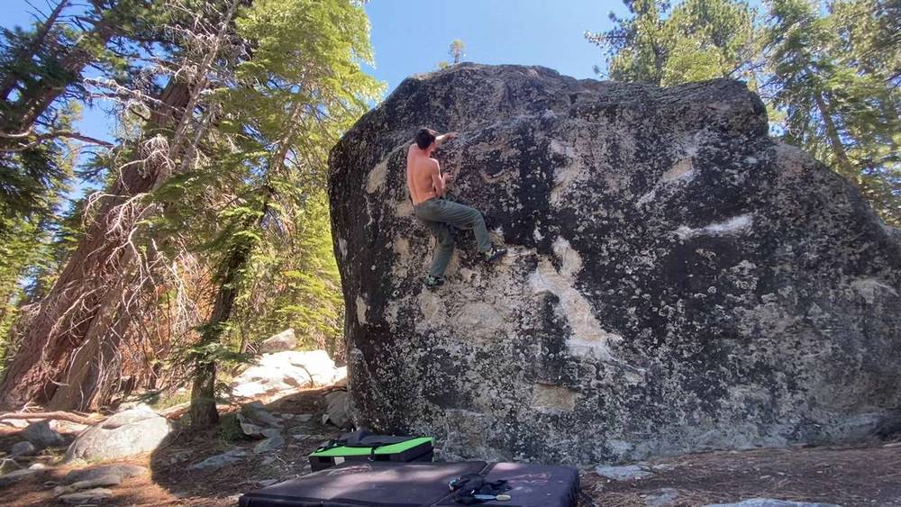 Eddied Out v6, Lake Tahoe - Beta Video from daBoulder