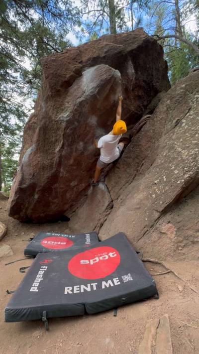 That Flakes It Direct v4, Flagstaff Mountain, CO - Beta Video from rolemodel4kids
