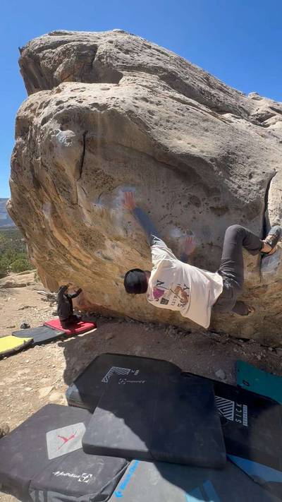 North Arête v6, Joe's Valley - Beta Video from matte_esse
