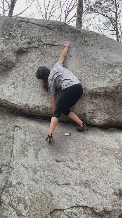 Underfling v3, Boat Rock - Beta Video from btheclimber