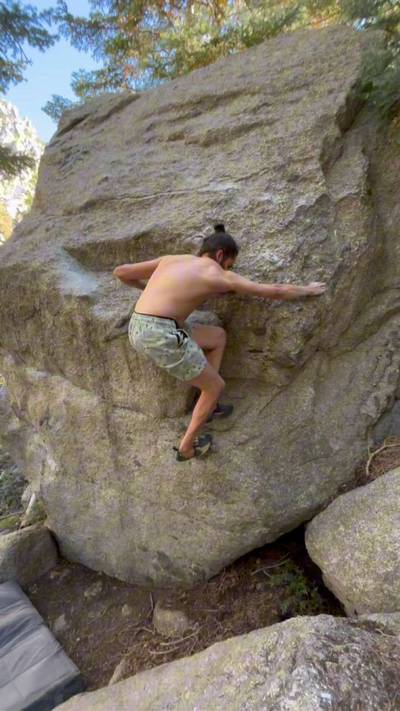Will Problem v6, Little Cottonwood Canyon - Beta Video from Ianie