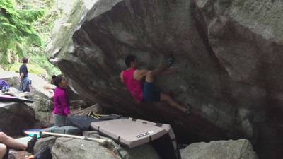 Golden Boy v7, Squamish - Beta Video from cwongbeta