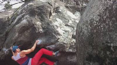 The Hueco Crimper Low v8, Leavenworth - Beta Video from cwongbeta