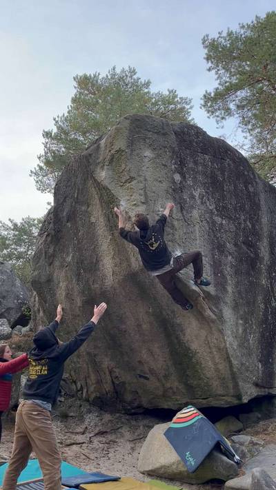 Miséricorde v10, Fontainebleau - Beta Video from BillyBeans