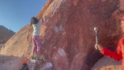 Southeast Face Sit v4, Red Rock - Beta Video from Prajmatic