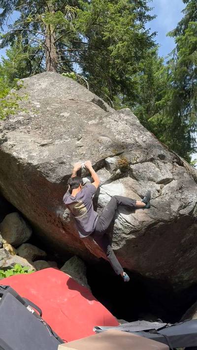Johnny's Bulge v8, Leavenworth - Beta Video from climb_ryan