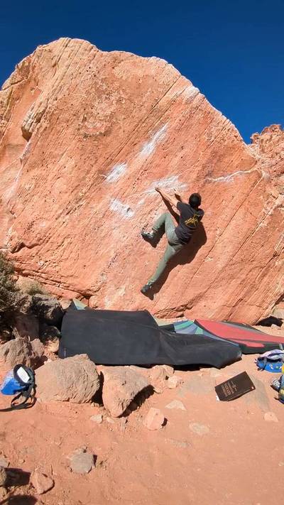 Sorange Traverse v3, Red Rock - Beta Video from steven310
