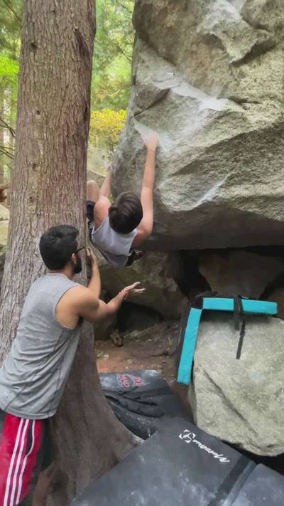 Timeless Low v7, Squamish - Beta Video from mattfischerclimbs