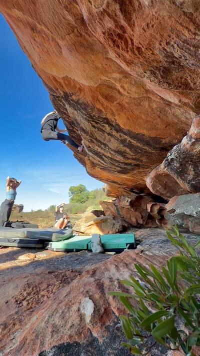 Baboon Jump v6, Rocklands - Beta Video from rocksturnmeon