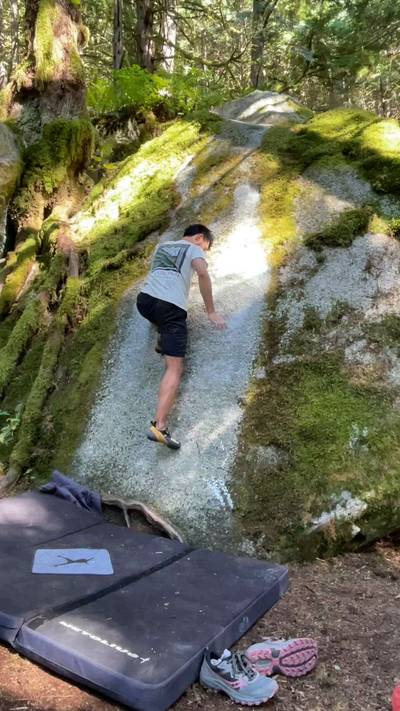 Nadia's Slab v1, Squamish - Beta Video from bobheadxi