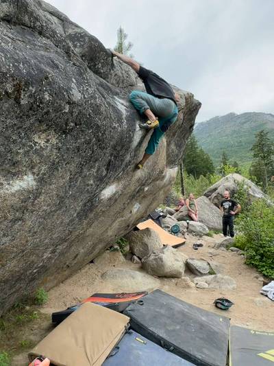 Yoda v8, Leavenworth - Beta Video from Boulderman_Climbs