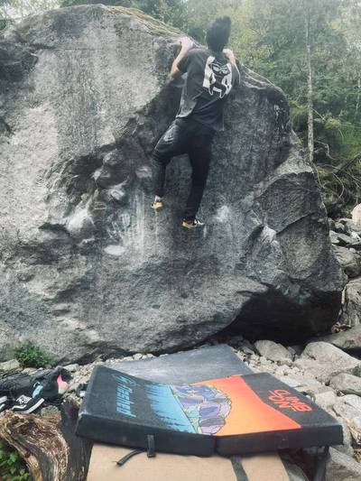 Landjäger v9, Miller River - Beta Video from Boulderman_Climbs