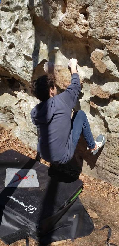Super Size v1, Hospital Boulders - Beta Video from Mjclimber