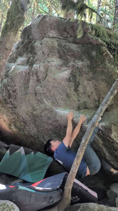 Tyler's Cave Low v4, Squamish - Beta Video from sexyricecooker