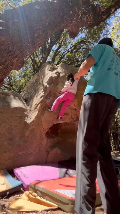 Overhang Lieback v2, Castle Rock State Park - Beta Video from popotiger